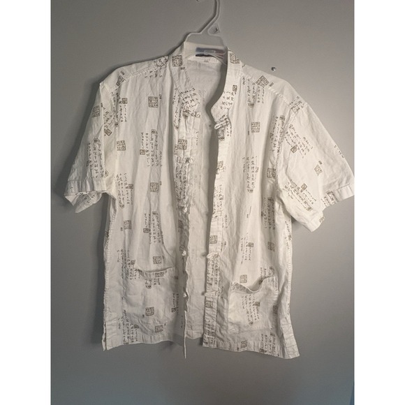 s. wieno Other - Men's SS S. Weino Tropical Loop Button Up Medium